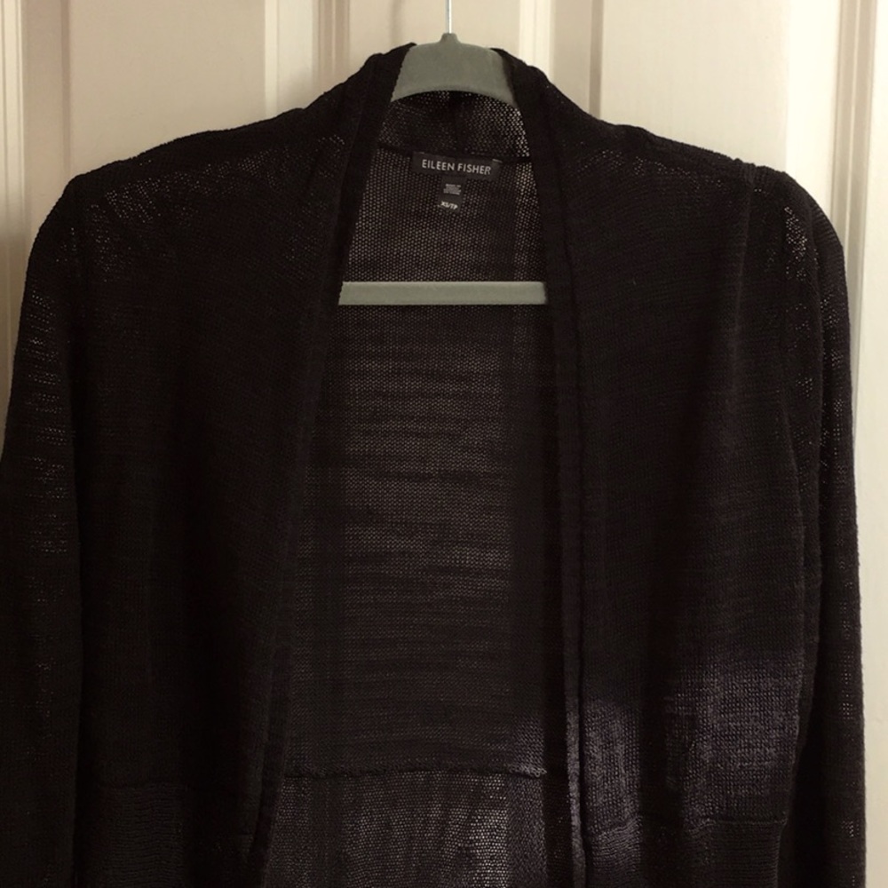 Eileen Fisher open cardigan